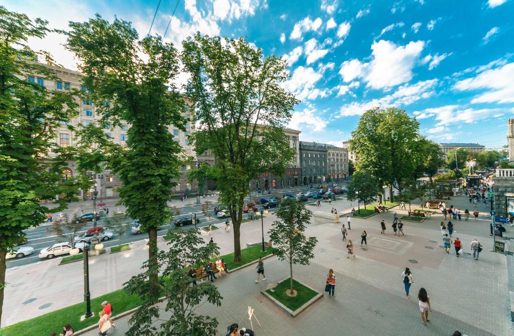 Kreschatik 21 With Terrace 2Br Киев Экстерьер фото