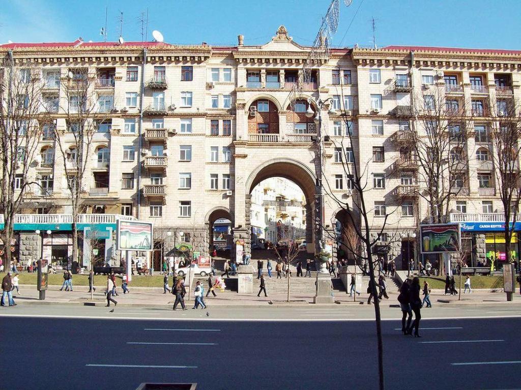 Kreschatik 21 With Terrace 2Br Киев Экстерьер фото